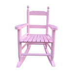 ZUN Children's rocking light pink chair- Indoor or Outdoor -Suitable for kids-Durable 98976983