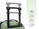 22 Inch Ride-on Suitcase for Kids & Teens, Toddler Travel Luggage with Seat, Spinner Wheels, Safety 11331487