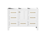 36'' Bathroom Vanityout Sink, Solid Wood Frame Bathroom Storage Cabinet, Freestanding Vanity N710P256102K