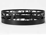 36in Fire Ring, Elk Pattern, Round, Iron 30970956