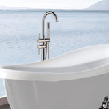 Freestanding Bathtub Faucet with Hand Shower W1533125023