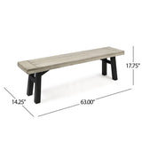 BETTINA BENCH 56702.00LGBLK