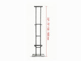 Heavy Duty Double-Sided Poster Stand, Adjustable Floor Sign Holder up to 75" for Foam Board & 44159376