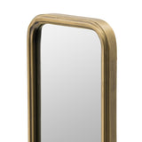 ZUN 47" x 8" Full Length Mirror with Antique Gold Metal Frame, Long Mirror for Hallway Living Room W2078124332