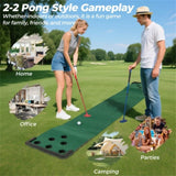 11 FT Golf Putter Game with 2 Adjustable Puters and 6 x Golf Ball 82548926