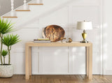 46 inch Pinewood Table, Console Table Entrance Table, Narrow Sofa Table for Living Room 65036131