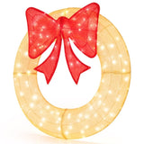 48" Pre-Lit Christmas Wreath - 200 LED Lights , IP44 86519120