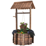 Wishing well flower pot 51857185