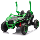 24V Two-seater Kids Ride On UTV w/Parents Control,20in seat width,400W Super high power,Four-wheel W1578P198435