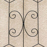 2 Pack Metal Garden Trellis 86.7" x 19.7" Rustproof Trellis for Climbing Plants Outdoor Flower W1586P268070