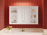 36'' x 28'' Medicine Cabinet, Wall Mounted Bathroom Storage Cabinet, with 1 Adjustable Shelf, 51197720