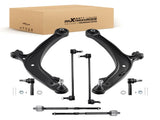 8x Front Lower Control Arms Sway Bar Links Tie Rods fit for 2011-2017 Honda Odyssey 13154995