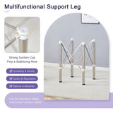Only Table Leg.Simple Silver Stainless Steel Folding Table Frame - Multifunctional, W1512P359323