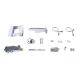 7'' Chrome Power Brake Booster Master Cylinder Disc Drum Kit Fits for Chevy Bel Air One-Fifty 62554993
