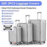Luggage Sets 3 Piece, Expandable Carry On Luggage with TSA Lock Airline Approved, 100% PC W2098P147844