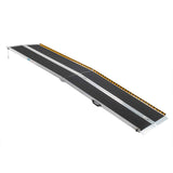 10ft Portable Wheelchair Non-Slip Aluminum Folding Handicap Home Steps Scooter Door Threshold 34393789