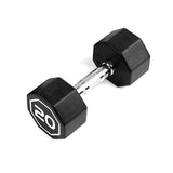 20LBS Premium Octagonal Dumbbell, Large Numbers, Hard Chrome Plated Handle Dumbbells to Assist with 93232226