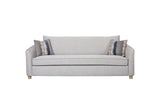 Sofa in Sand Fabric - 2 Down Pillows B2699P298413