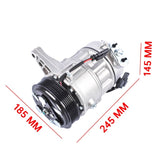 A/C Compressor 7SBH17 Fits for Chevrolet Impala Limited 3.6L V6 FLEX DOHC 2014-2016 61569416
