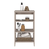 St. Clair Linen Cabinet, Two Interior Shelves, Two Open Shelves, Single Door B070P188814