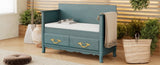 TREXM Shoe Bench with Removable Cushion, Entryway Bench with Hidden Storage for Entrance and Living N715P198567C