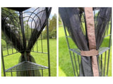 10x10 Outdoor Patio Gazebo Canopy Tent With Ventilated Double Roof And Mosquito net 32388179