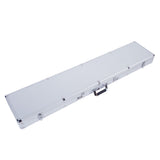 135*28*10cm Aluminum New Framed Locking Gun Pistol HandGun Lock Box Hard Storage Carry Case Silver 10867848
