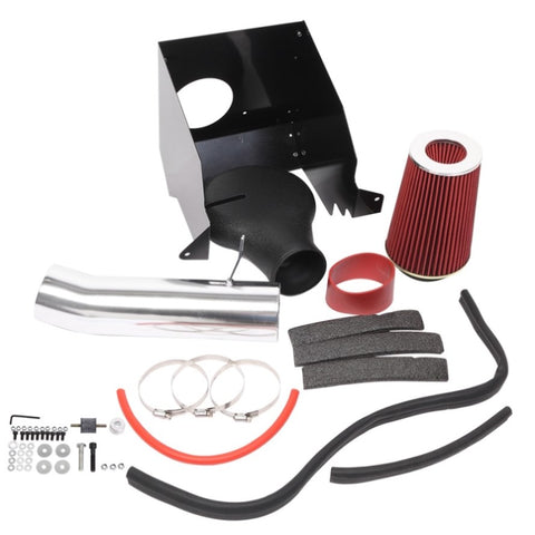 ZUN Cold Air Intake Induction Kit Filter for Dodge Ram 1500 2500 1994-2001 V8 5.2L 5.9L Red 99266197