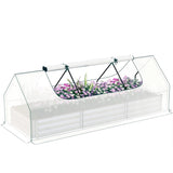 8.6 ft x 3 ft Mini Greenhouse Raised Garden Bed 04042386