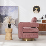 ZUN Swivel Barrel Chair for Living Room,360 Degree Swivel Club Modern Accent Single Sofa Chair, Small W1361134671