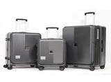 Luggage,with front opening,TSA approved lock,hardshell suitcase,Grey W2880P208361