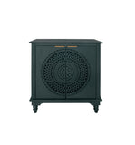 Hollow-Carved 2 Door Accent Cabinet Sideboard Buffet Storage Cabinet with Adjustable Shelf for W688P145774