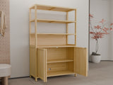 64-inch tall double-door high-capacity multi-scene use storage rack W2207P308734