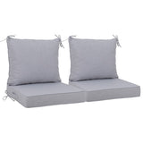 2 PCS Set 24x24 in Outdoor Deep Seat Cushion- Waterproof Fade-Resistant Patio Furniture Cushions 30408506