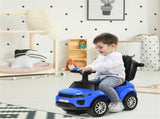 3-in-1 Kids Ride On Push Car for 12-36 Months Removable Handle Anti-Roll Board Horn Music Blue 58900807