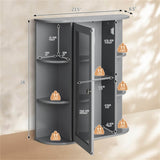 Grey wall cabinet style cabinet 71007773
