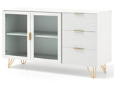 33.5-Inch Versatile Multi-Functional Storage Cabinet, Ideal for Kitchen/Dining Room/Living Room 83662750