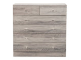 Modern Simple 6-Drawer Dresser Gray 89621614