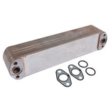 Engine Oil Cooler w/ Gaskets Fit for Cummins 15L ISX QSX QSX15 ISX15 2008-2015 Diesel Engine 4965487 01131326