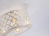 19.6'' Flush Mount Ceiling with Light Kit, Crystal Ceilings with Remote Control,Chandelier W3596P462038