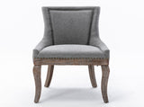 Furniture,Ultra Side Dining ChairThickened fabric chairs with neutrally toned solid wood legs 00777830