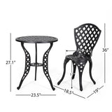 BONO METAL BISTRO SET 59076.00ALU