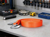 2" x 20' Recovery Rope with Security Hooks, 17000 lbs Capacity for Trucks, SUVs & Roadside 99734027