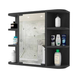 Valdez Medicine Cabinet With Six Shelves, Mirror Cabinet B128P148817