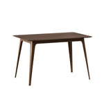 ZUN Dining Table Solid Wood Legs, Walnut N759P222557T