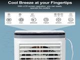 3 in 1 Portable Evaporative Cooler,720R,Indoor,Outdoor,461CFM Air Cooler with remote,Copper 63438621