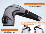 Heated Shoulder Massager 3 Heat Levels & 3 Vibration Modes Cordless USB Rechargeable Shoulder Brace 52508530