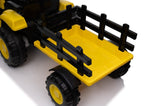 ZUN Ride on Tractor, 12 V Battery Powered Electric Vehicle Toy w/Remote Control,music, LED Lights, W1760P155330