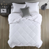 Oversized Down Alternative Comforter White Full/Queen B035P268146