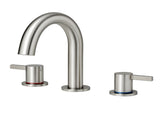 8-Inch Widespread Lavatory Faucet, 2-Handle 3-Hole with 360&deg Spout Vanity and Pop-Up Drain, 72809991